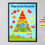 Thumbnail: Kids Food Pyramid Groups Poster with Healthy Food Chart for Meal Prep and Diet