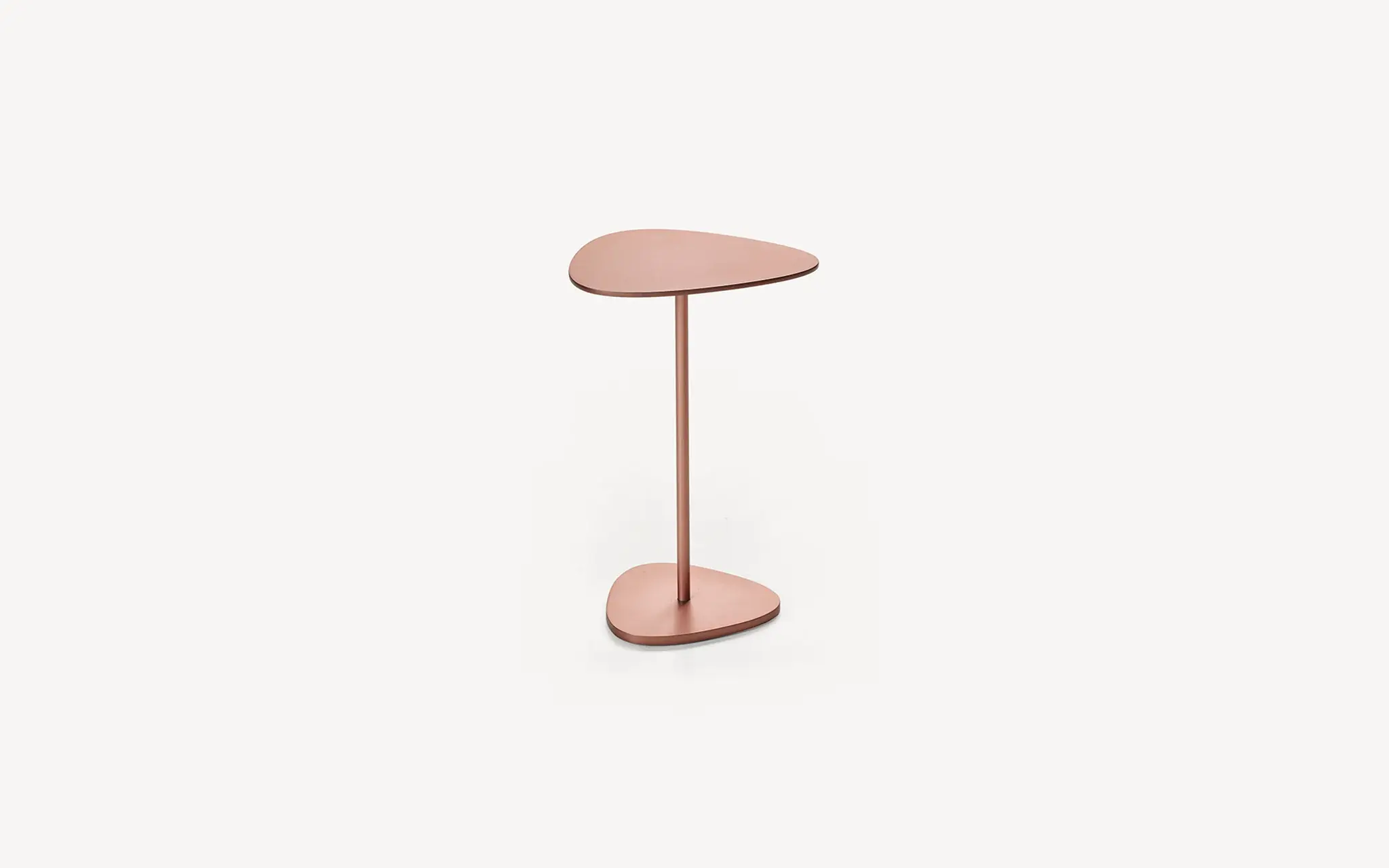 Trigon Pedestal Side Table