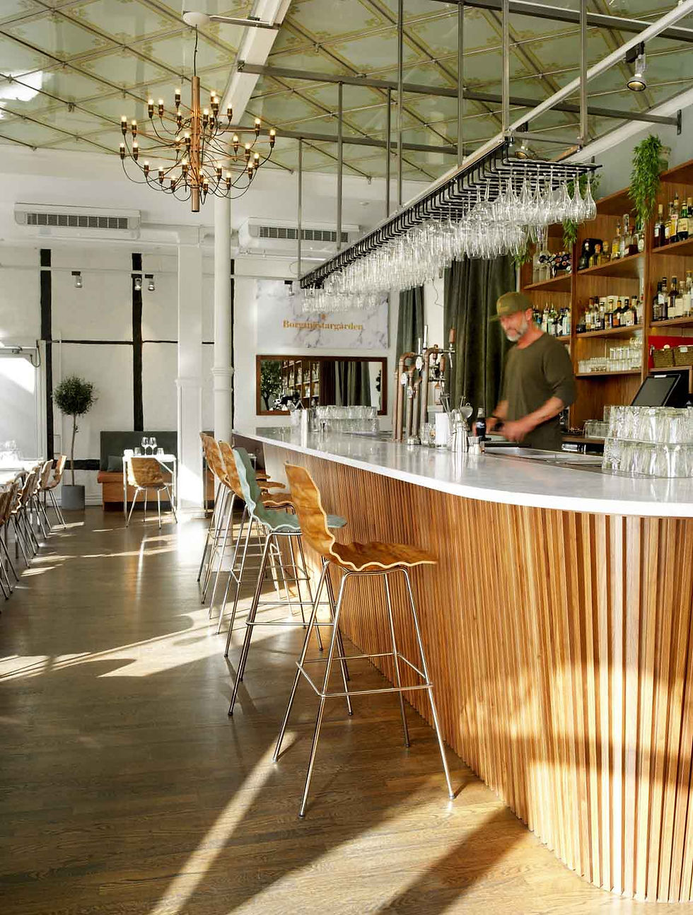 Thumbnail: Dent Bar Stool - Wood