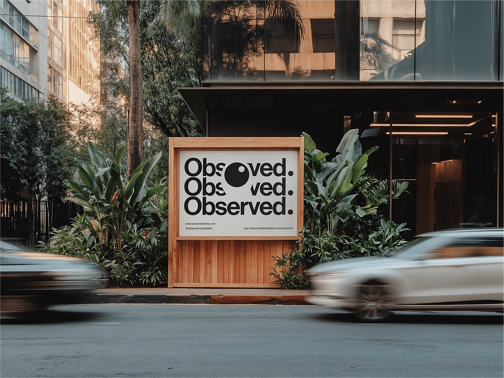Thumbnail: Mockup PSD Street Billboard Collection - OBS-100