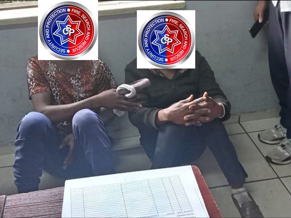 The 2 arrested suspects!