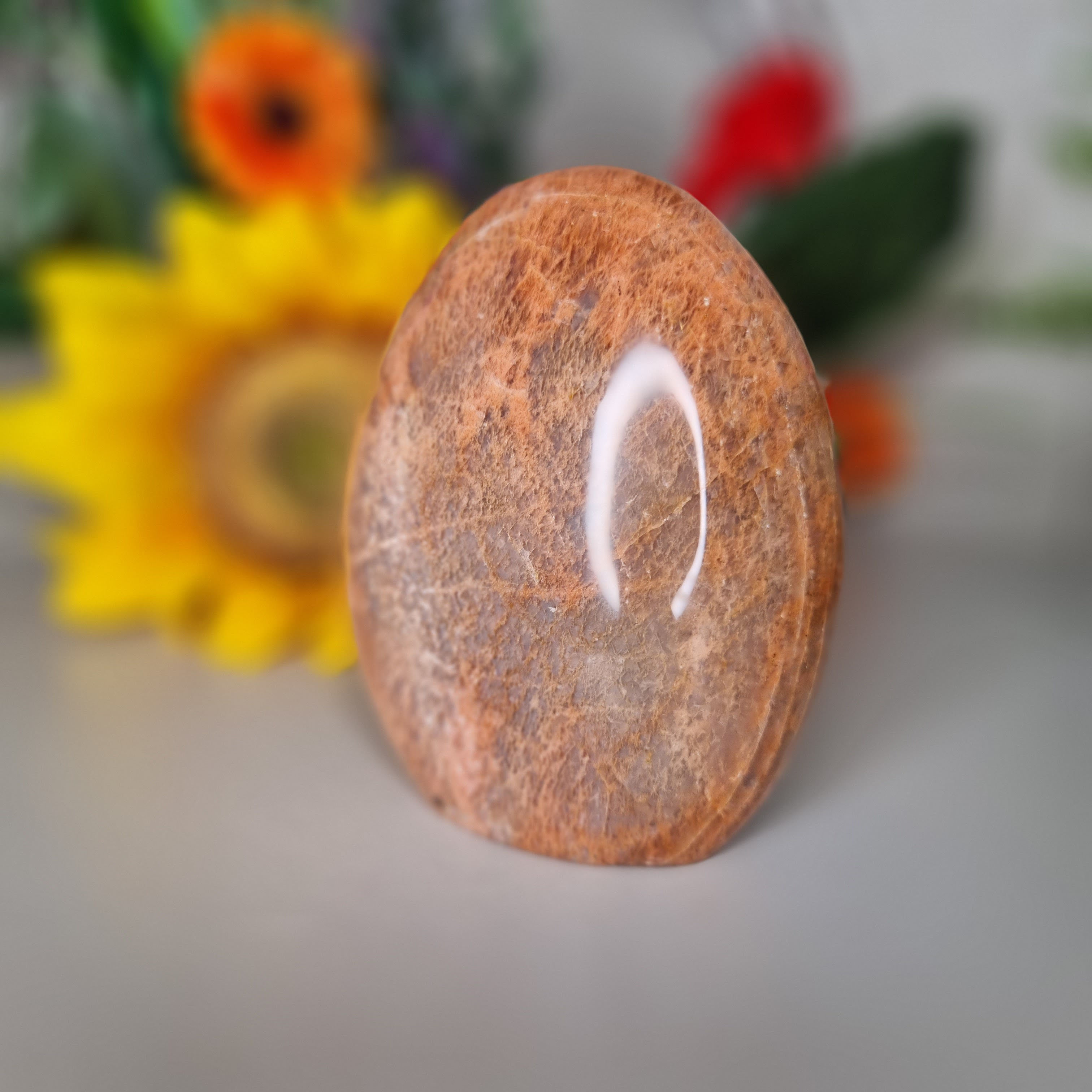 Peach Moonstone Freeform