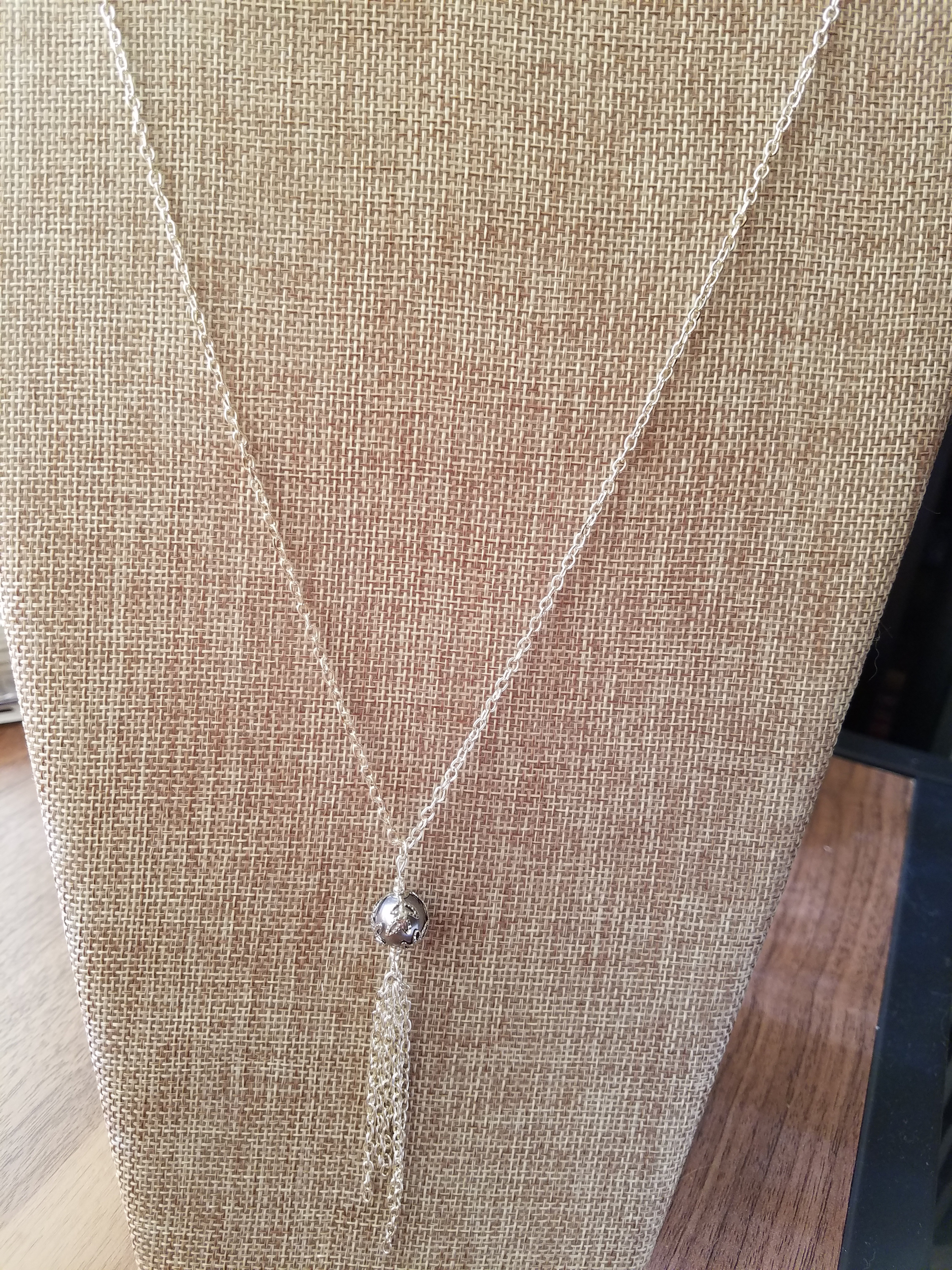 Beaded Tassle Necklace