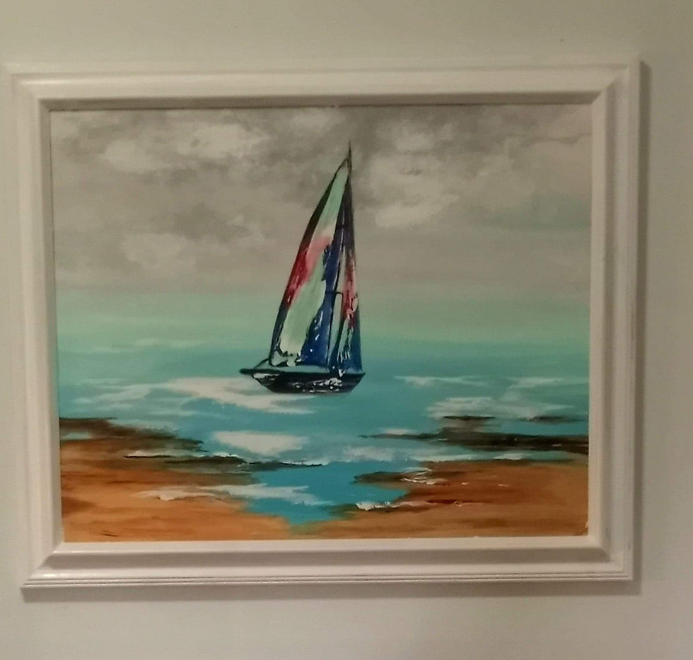 Sailboat by Melissa