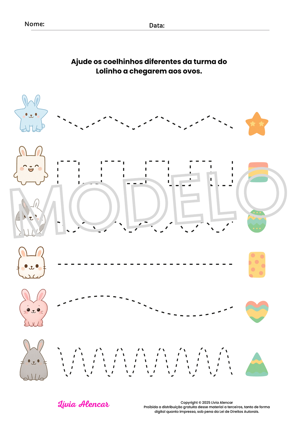 atividade páscoa educação infantil