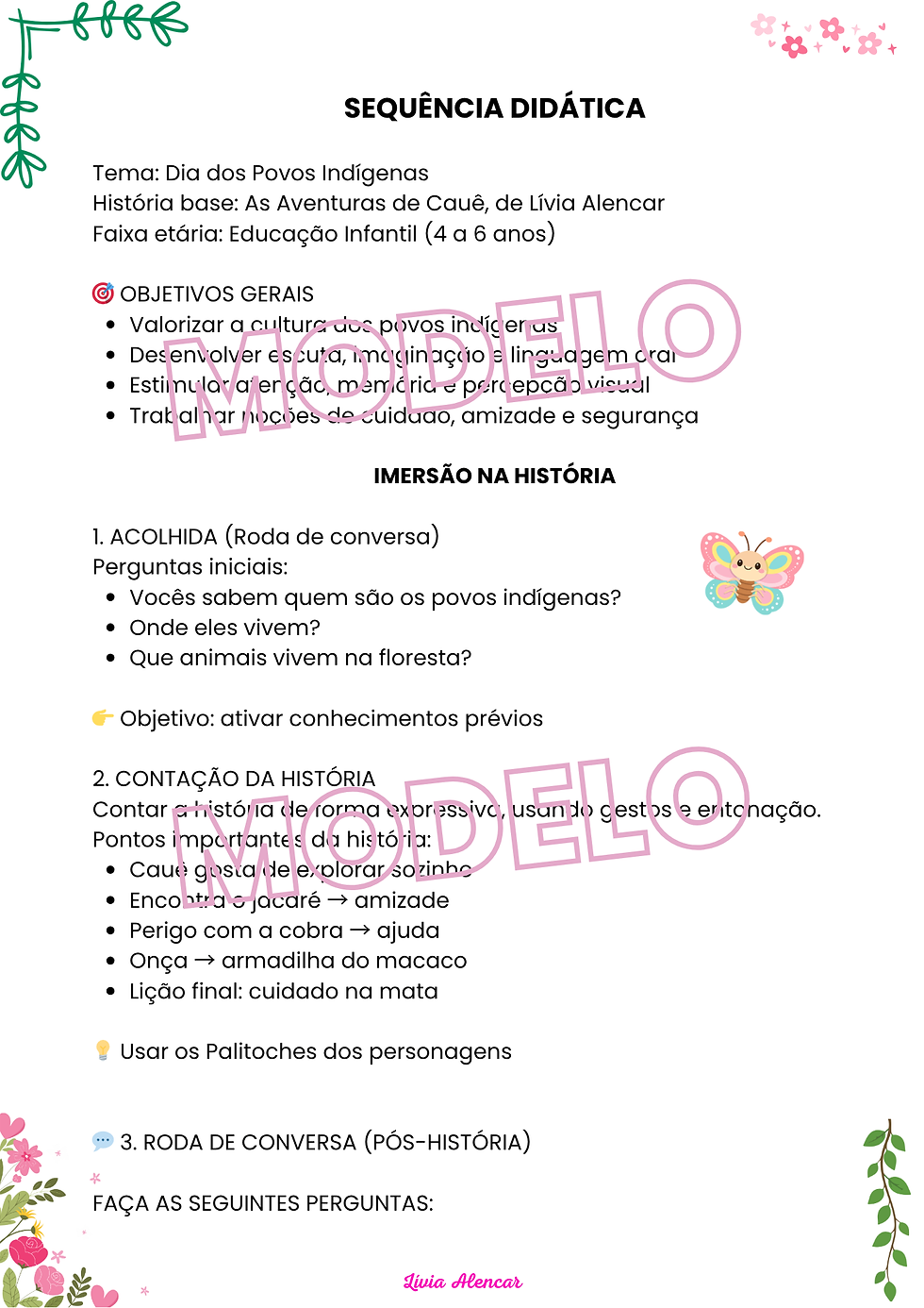 dia dos povos indigenas educação infantil
