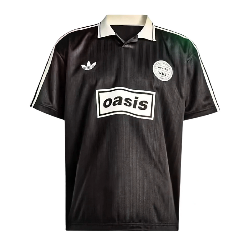 Camisa Oasis x Adidas 25 Black/White