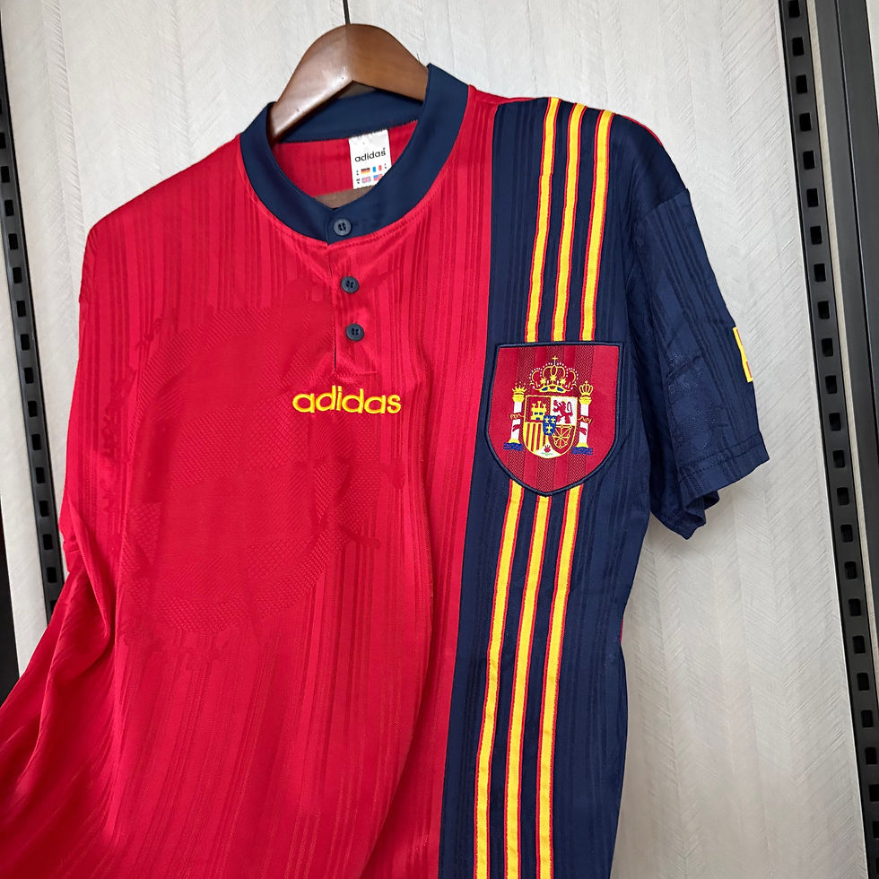 Miniatura: Camisa Espanha I 1996