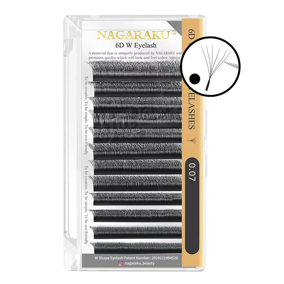 Pestañas Nagaraku — Volumen 6D