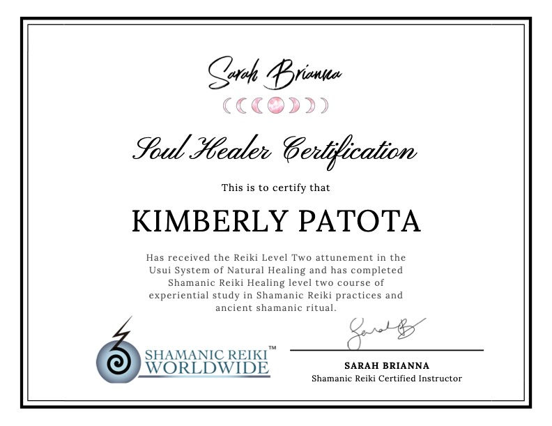 Shamanic Reiki Level II Certification