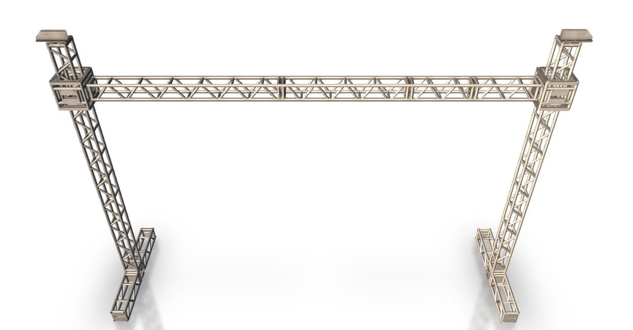 Trave Q-30para painel de LED 7m x 6,30