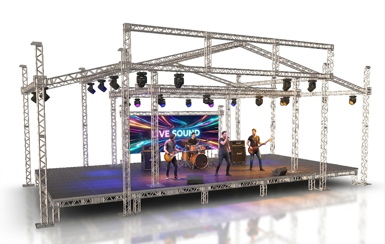 Cobertura Q-30 12x10x8 com piso