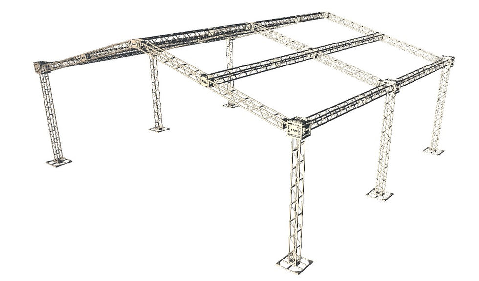 Miniatura: Tenda Duas Aguas Q-25 10x10x4