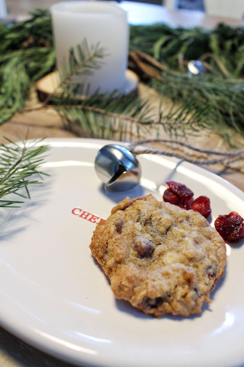 Close up of cookie
