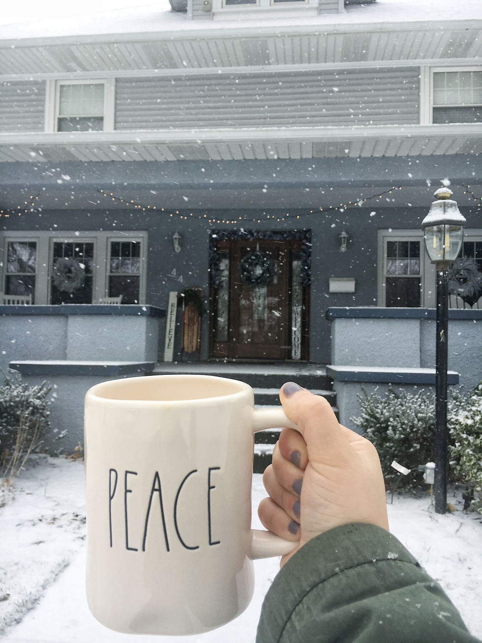 Peace Rae Dunn Mug