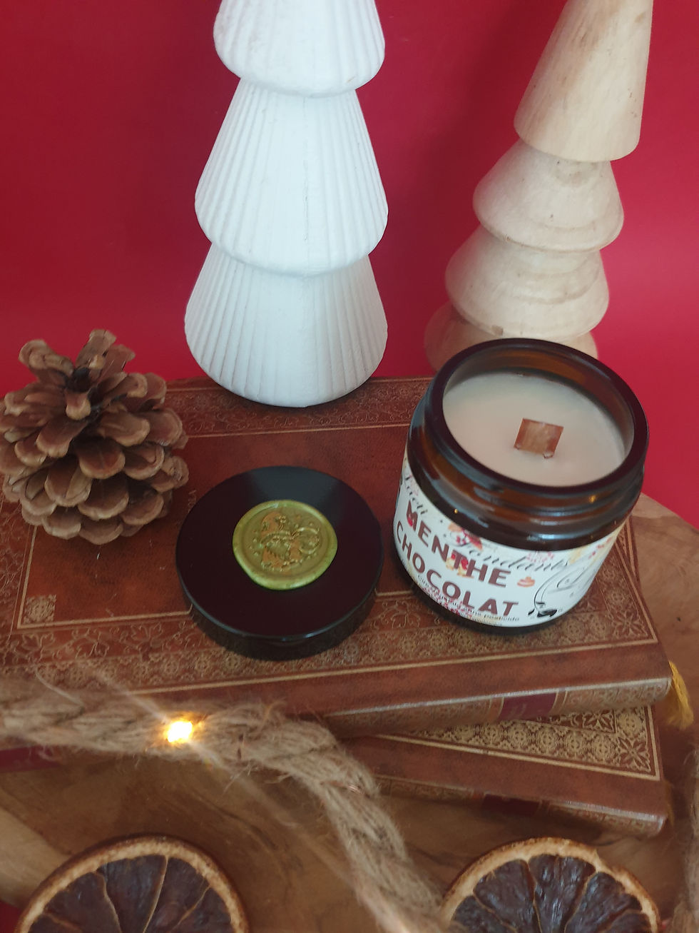 Bougie Menthe chocolat
