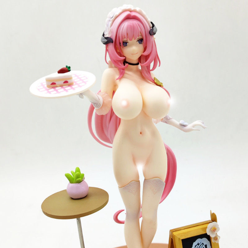 Thumbnail: Honkai Impact 3rd Elysia Sexy Naked Hentai Miss Pink Ver. Anime Adult Nude Figur