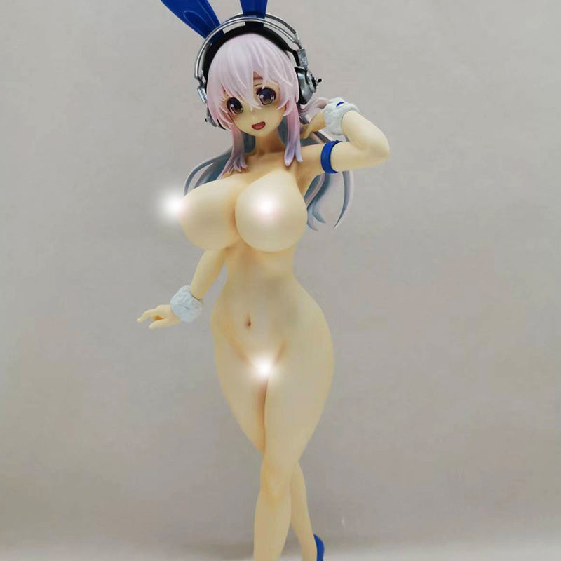 Thumbnail: Nitro Super Sonico Bunny Oppai Makaizou Figure Japanese Anime Action Naked Huge