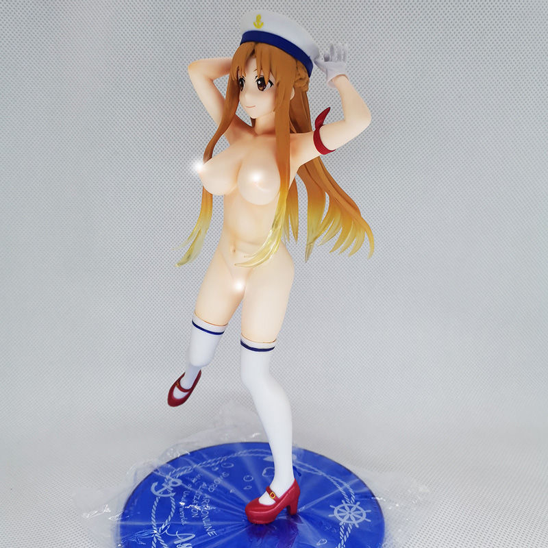 Thumbnail: Asuna Sword Art Online SAO Navy Sailor Outfit Off Ver. Hentai Anime Adult Nude F