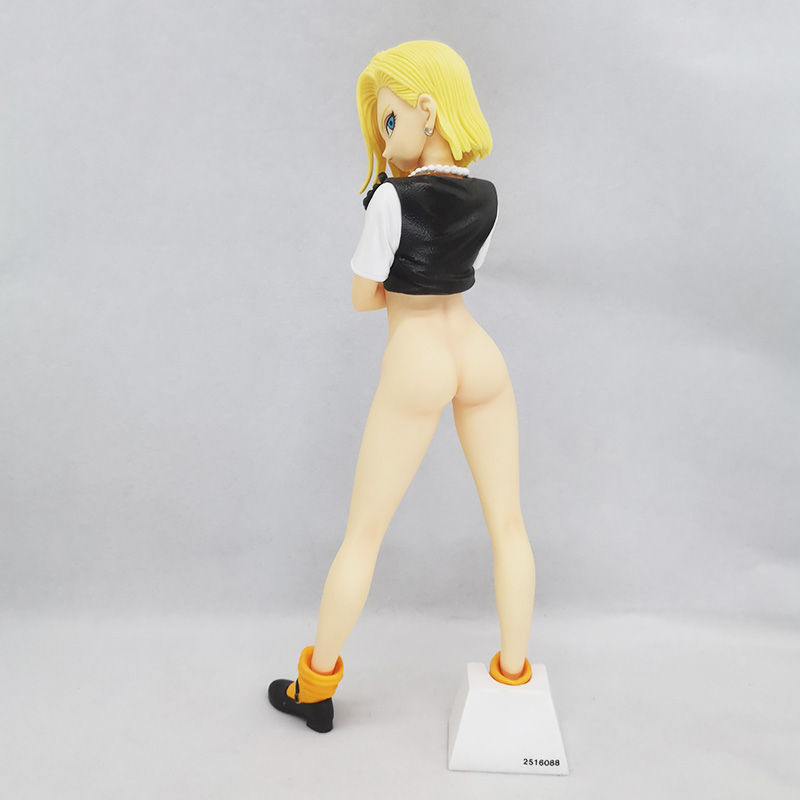 Thumbnail: Dragon Ball Z Android 18 Lazuli Sexy Naked Hentai Anime Adult Nude Figure Japane