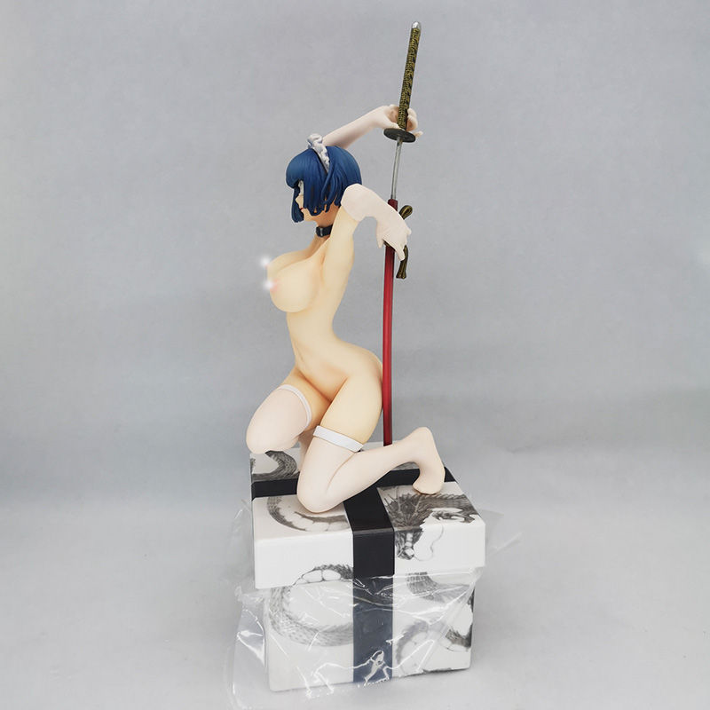 Thumbnail: Shin Ikki Tousen Ryomo Shimei White Ver. Sexy Naked Hentai Anime Adult Nude Figu