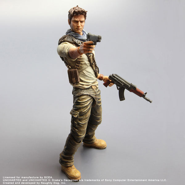 Thumbnail: Uncharted3 Play Arts Kai Nathan Drake	UNCHARTED3 プレイアーツ改 ネイサン・ドレイク	4988601316279