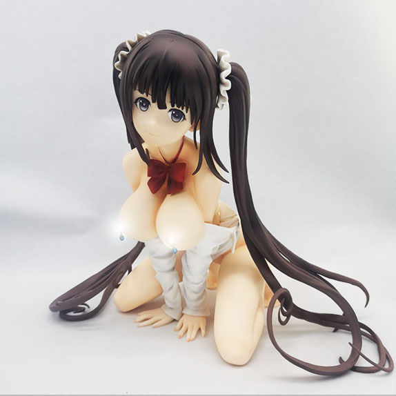 Thumbnail: Anayama Mei Petto no M jou Nipple Piercing Pierced Makaizou Naked Figure Ver. Ja