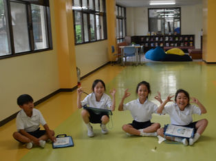 ２年生学校宿泊（1日目・レクリエーション）