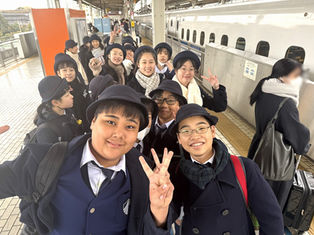 修学旅行１日目：出発