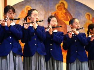 ６年生音楽 特別授業（雅楽）