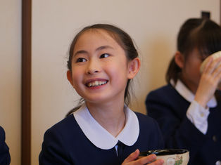 ３年生マナー講座「茶道」