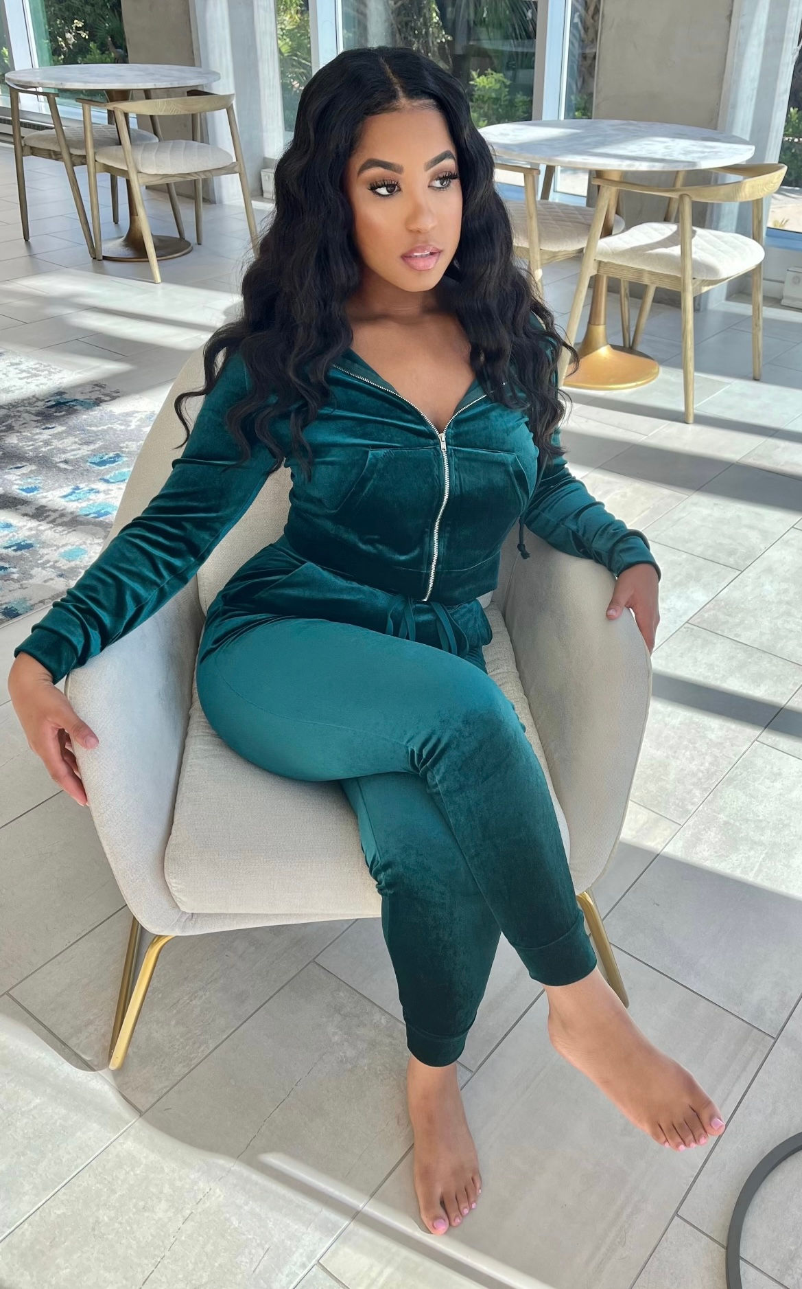 Basics tracksuit (green) 