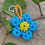 Miniatura: Bag Charm Flor Azul 