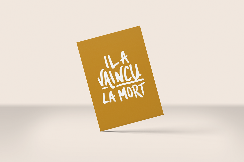 Miniature : 3 cartes de Pâques