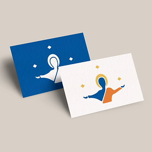 Identité visuelle Pépites du Bon Dieu graphisme graphiste Lucie Allias carte de visite logo