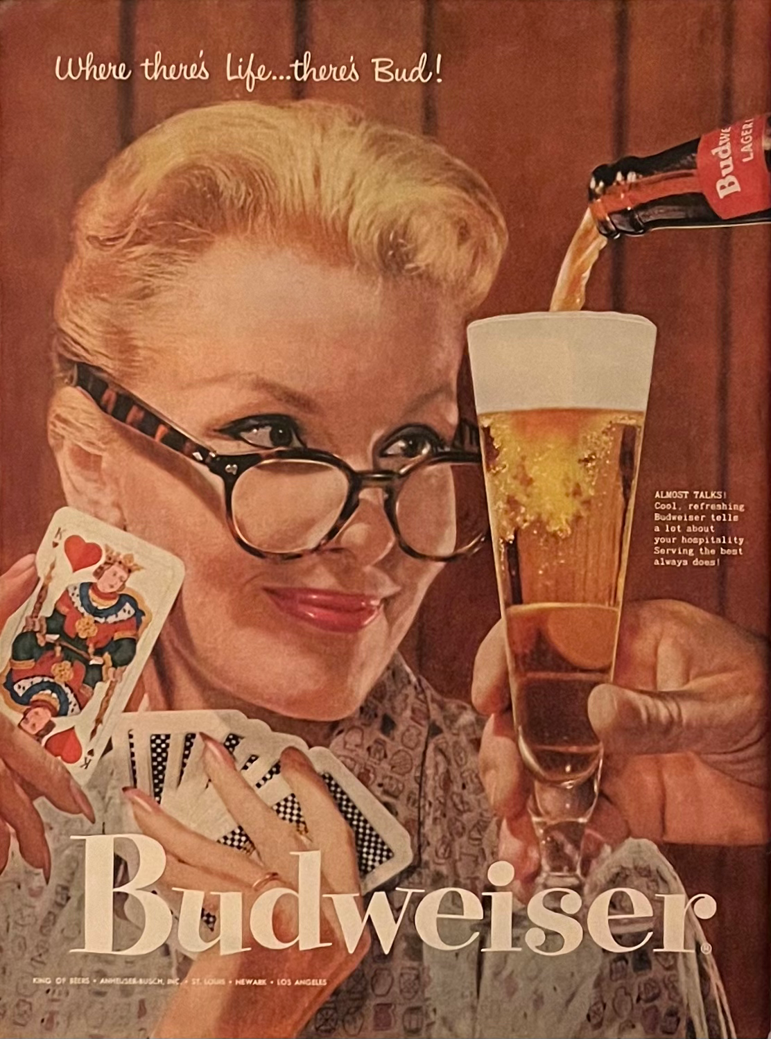 1957 Budweiser Advert