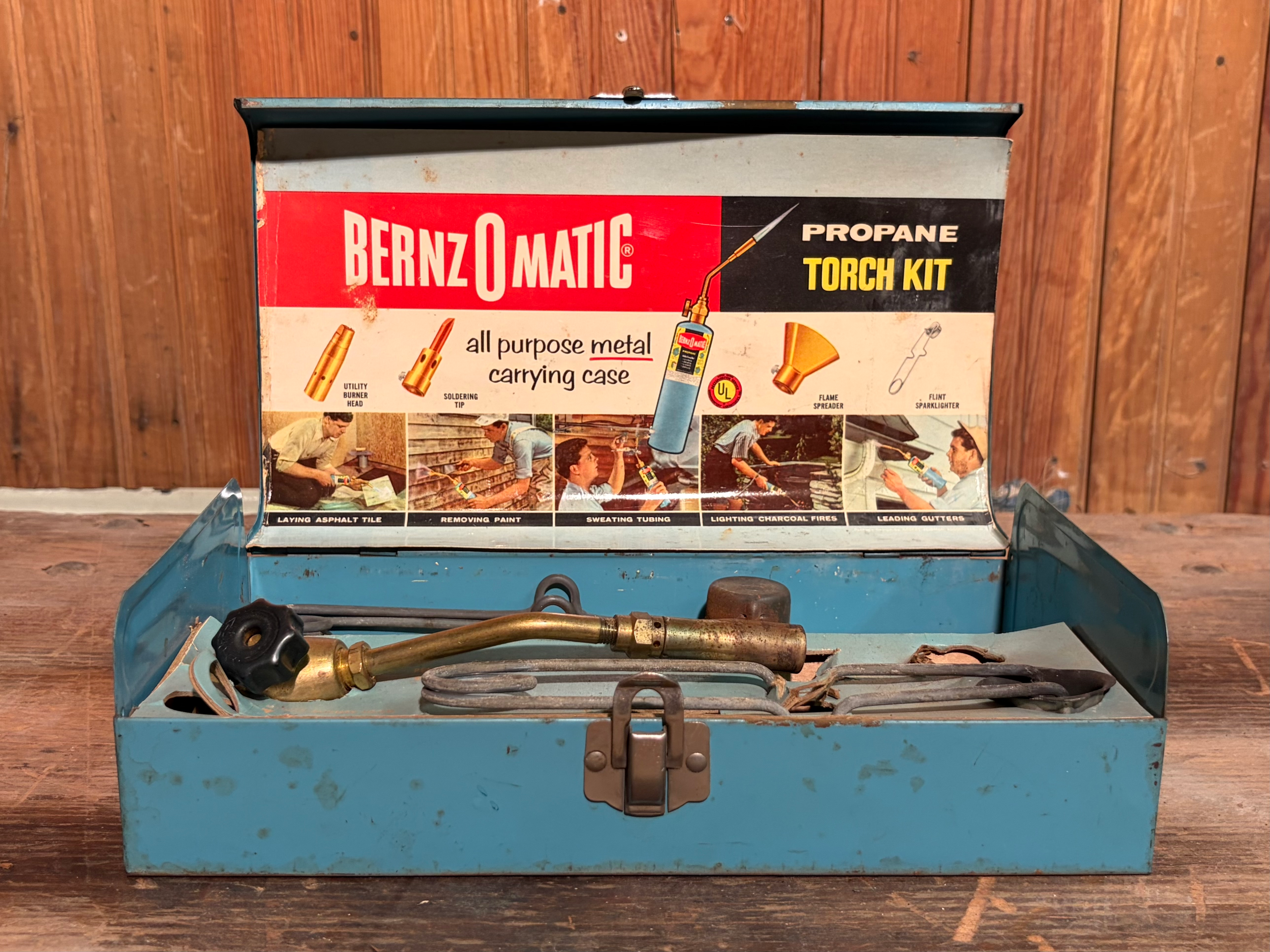1960's BernzOmatic Propane Torch Kit