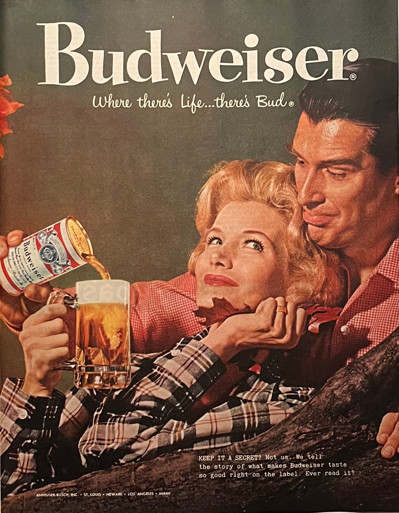 1958 Budweiser Advert