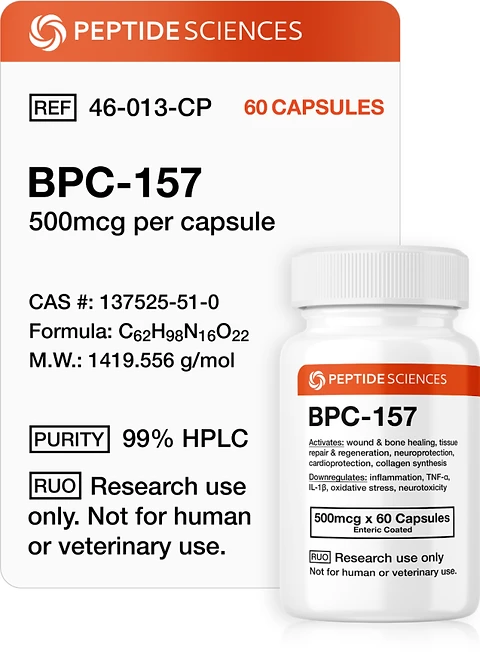 does bpc 157 capsules work 500mcg (60 Capsules) King Labs Supplements: A