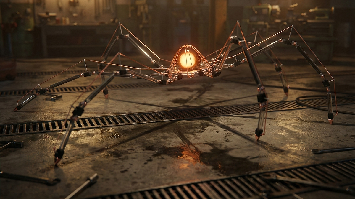 Multi-Limb Creature 3D Rigging for Spiders and Insects
