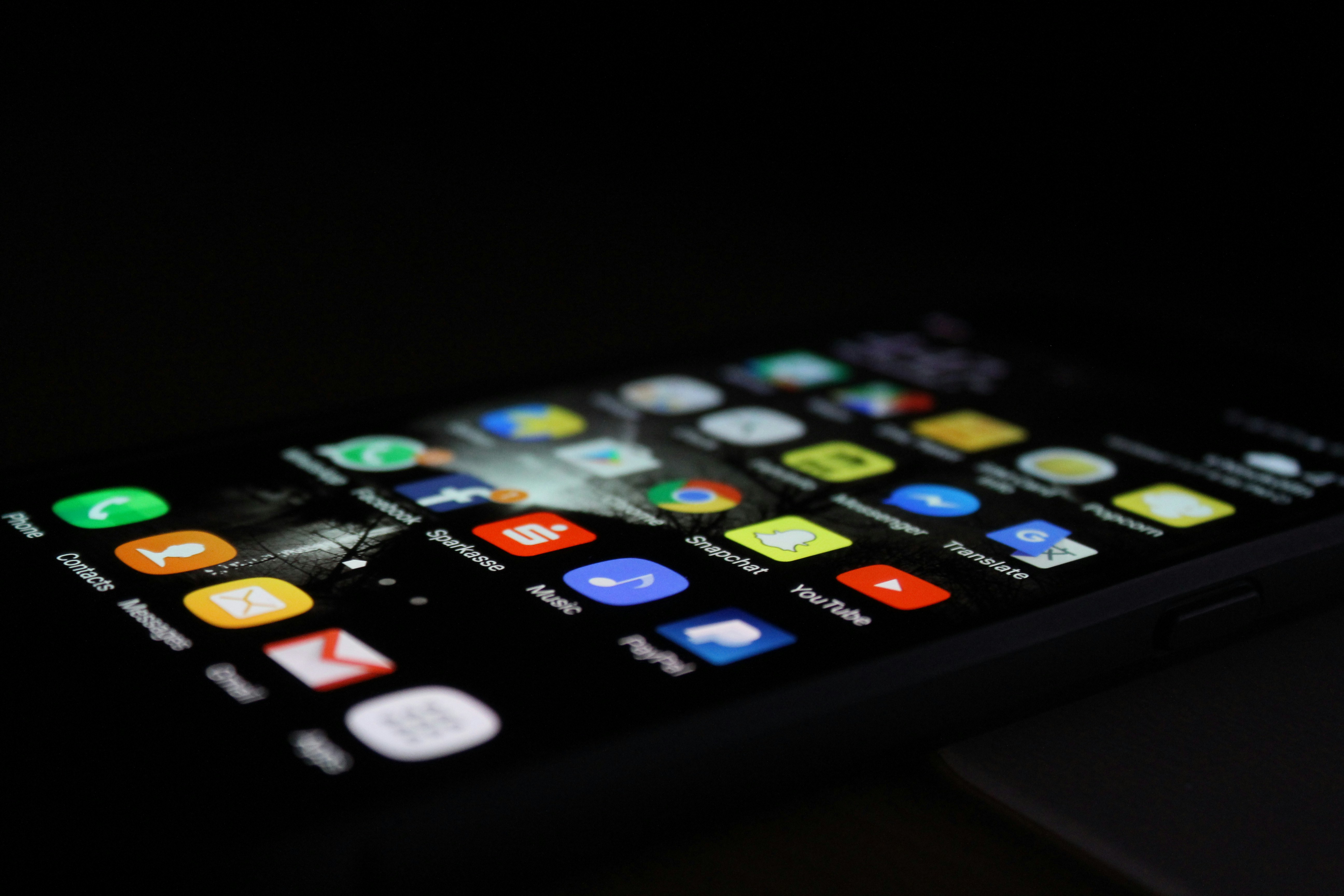 Smartphone representing the scope and budget of a custom AR app