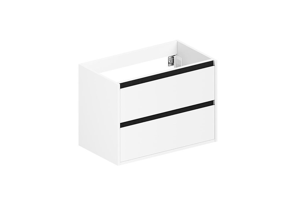 1 - PARMA 60 (70, 80, 90, 100). WALL-MOUNTED VANITY