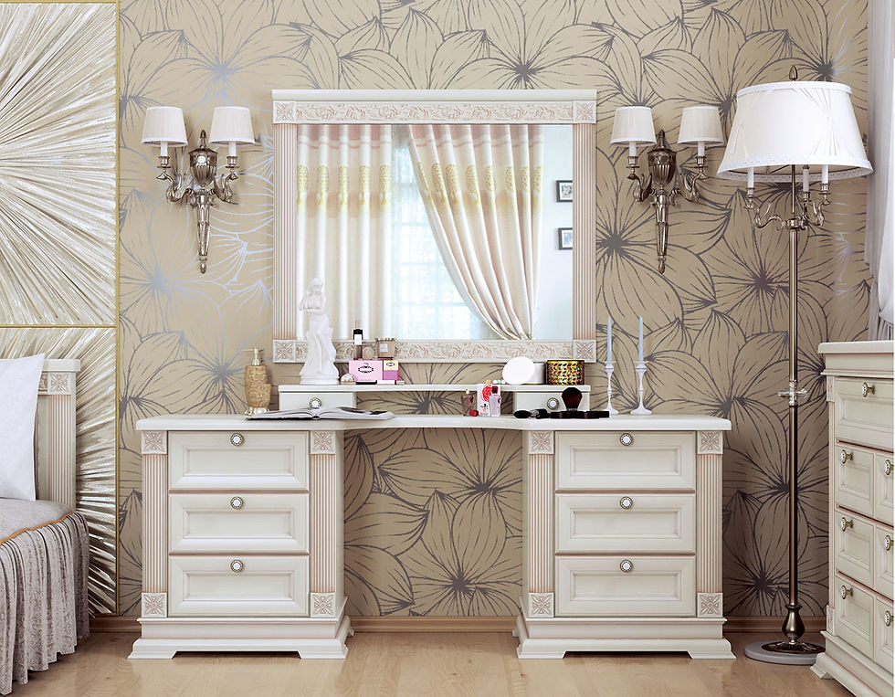 4 - DRESSING TABLE 2 WITH DRAWERS