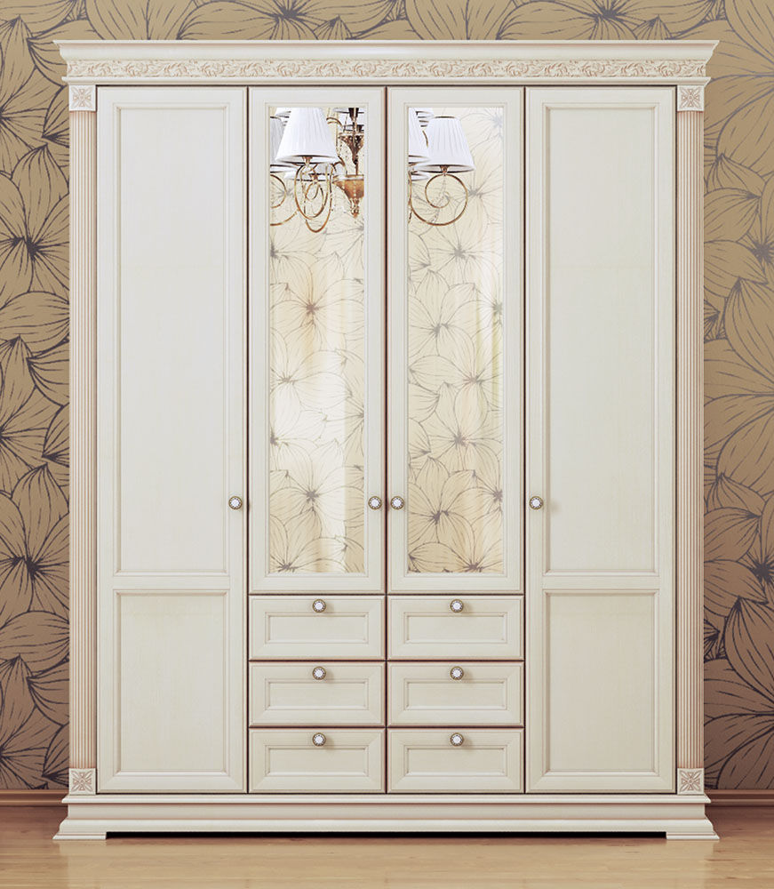 19 - WARDROBE 2 WITH 4 DOORS