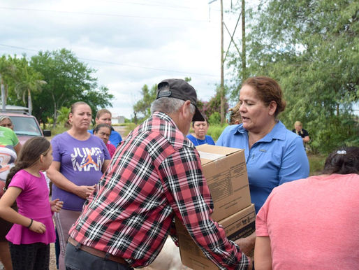 DIF El Fuerte entrega más de 1700 despensas en el municipio.