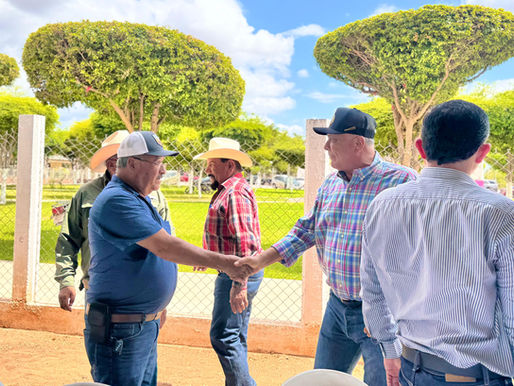 Alcalde Gildardo Leyva presente en la celebración del 63 Aniversario del Ejido Tepic.