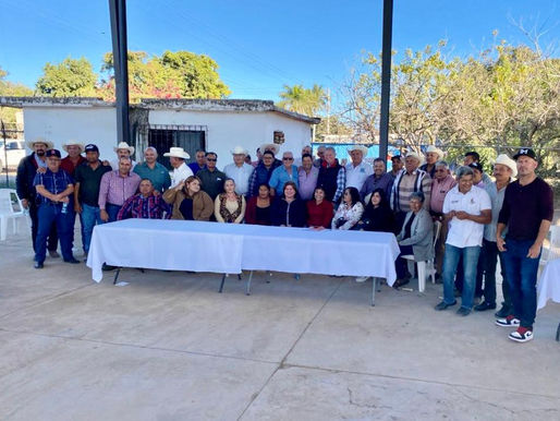 Genaro García Castro visita Sindicaturas para atender de manera directa a los ahomenses.