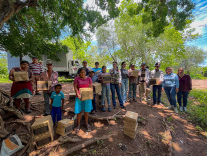 DIF Sinaloa y DIF El Fuerte entregan 1000 de despensas a familias de pescadores.