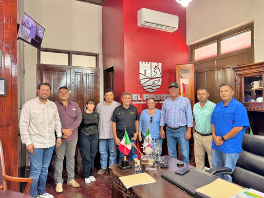 Alcalde Gildardo Leyva se reúne con personal del INAH para dar continuidad a proyectos culturales en El Fuerte