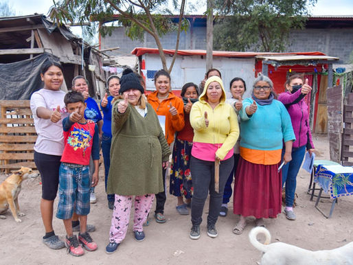 “Me siento dichosa porque ya tengo agua potable, gracias a que Gerardo cumplió su palabra”.